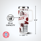 40oz Team Spirit Tumblers I |  University Of Utah