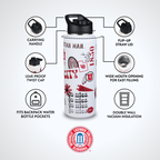 34oz Team Spirit Water Bottle I |  University Of Utah