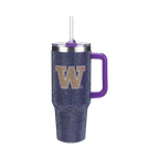 40oz TC Bling Game Tumbler w/ Vintage logo I |  University Of Washington