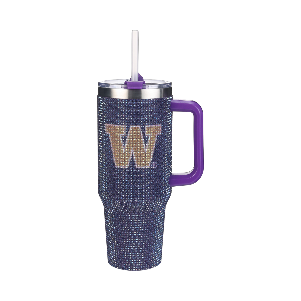 40oz TC Bling Game Tumbler w/ Vintage logo I |  University Of Washington