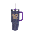 40oz TC Bling Game Tumbler w/ Vintage logo I |  University Of Washington