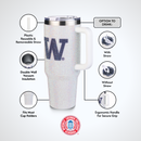 40oz Bling Colossal Tumbler | University of Washington