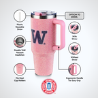 40oz Pink Bing Tumbler I |  University Of Washington