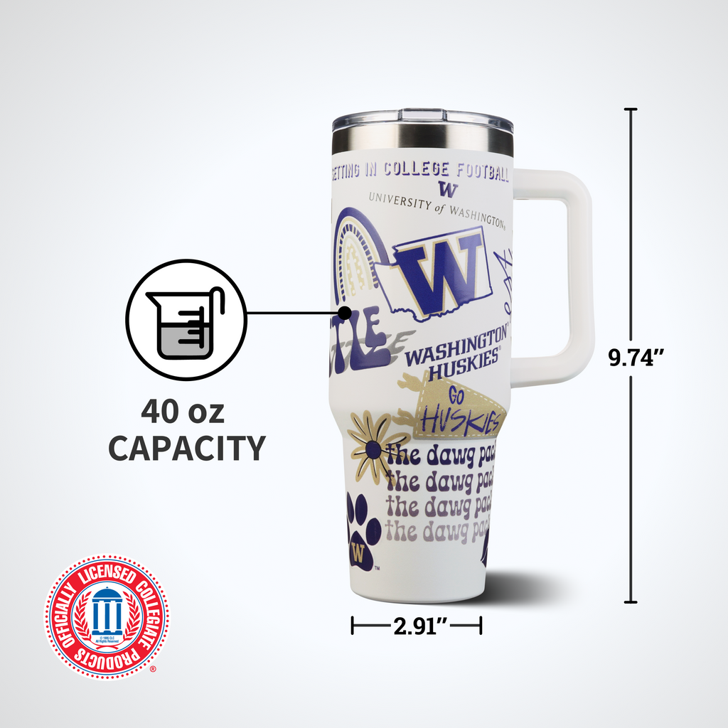 40oz Team Spirit Tumblers I |  University Of Washington
