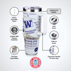 40oz Team Spirit Tumblers I |  University Of Washington