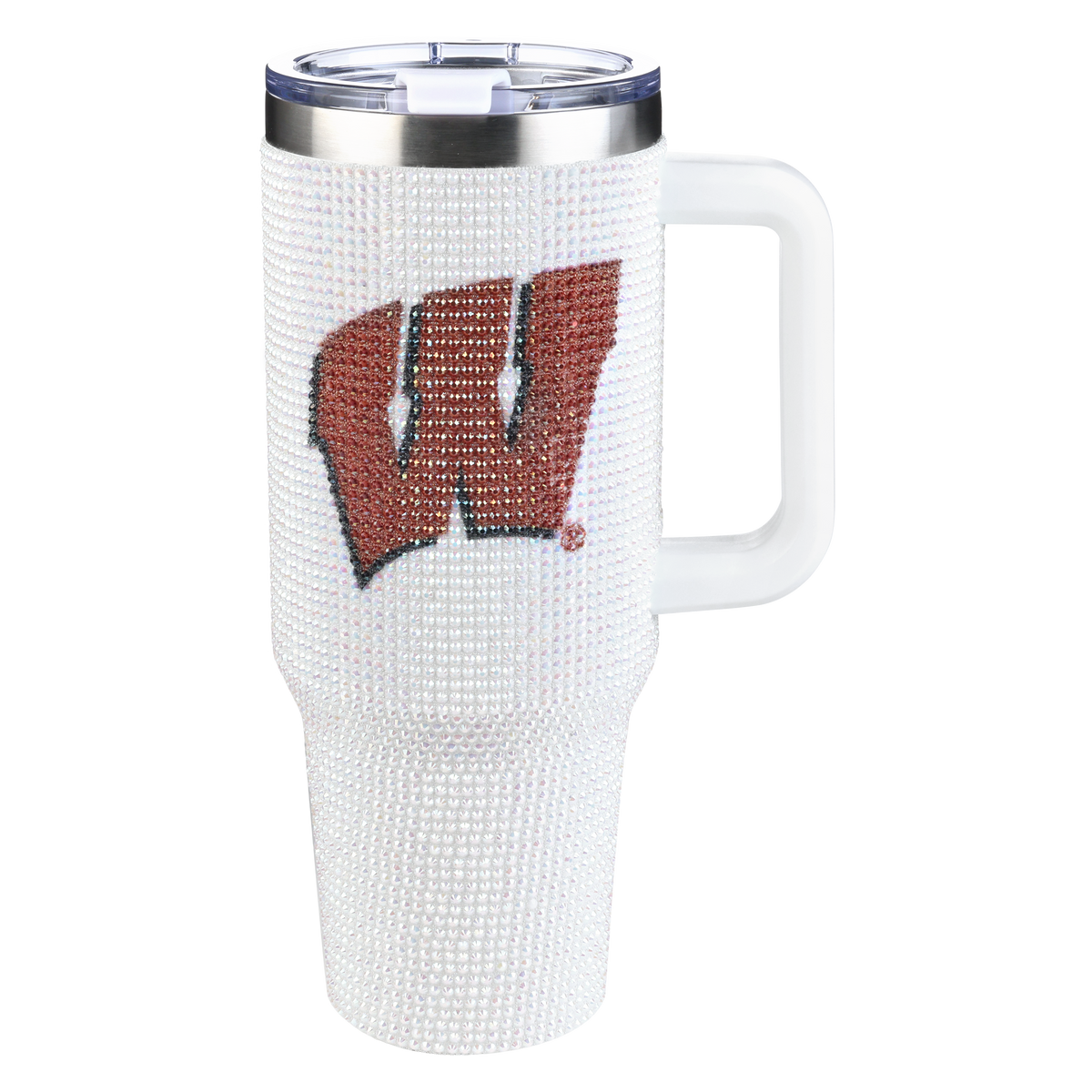 40oz Bling Colossal Tumbler | University of Wisconsin