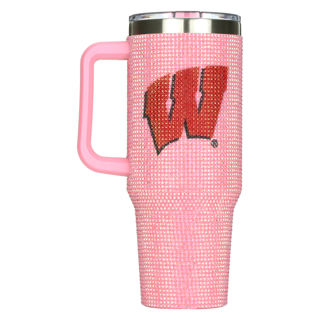 40oz Pink Bing Tumbler I |  University Of Wisconsin