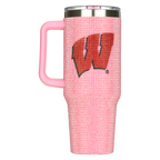 40oz Pink Bing Tumbler I |  University Of Wisconsin