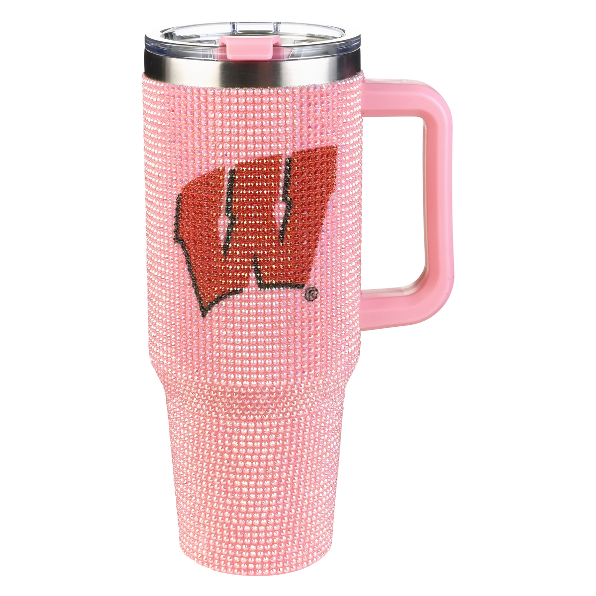 40oz Pink Bing Tumbler I |  University Of Wisconsin