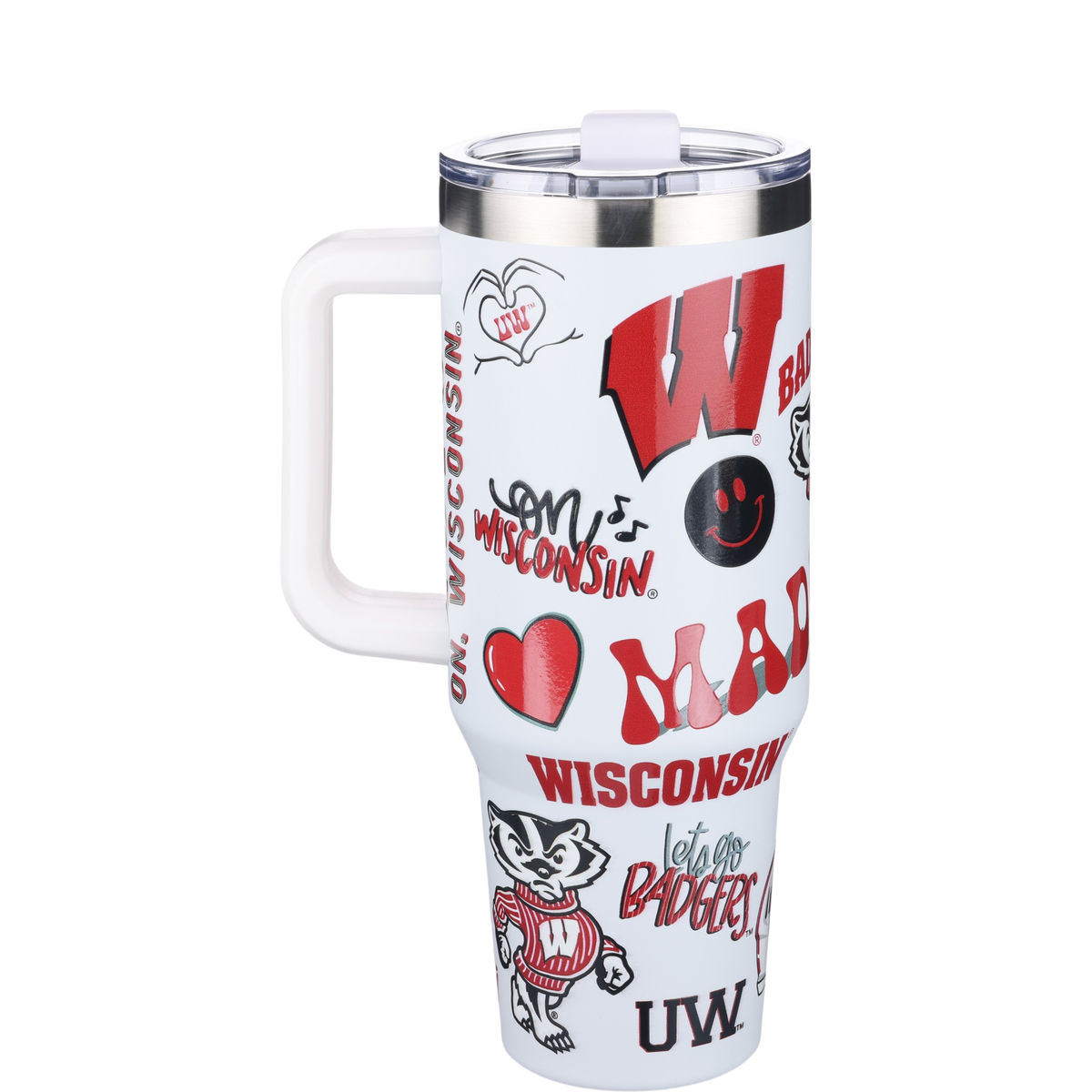 40oz Team Spirit Tumblers I |  University Of Wisconsin