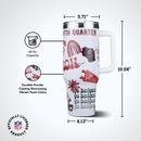 40oz Team Spirit Tumblers I |  University Of Wisconsin