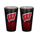 2-Pack Ombre Pint Glasses I |  University Of Wisconsin