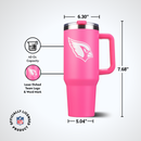 40oz Pink Game Day Tumbler I | Arizona Cardinals