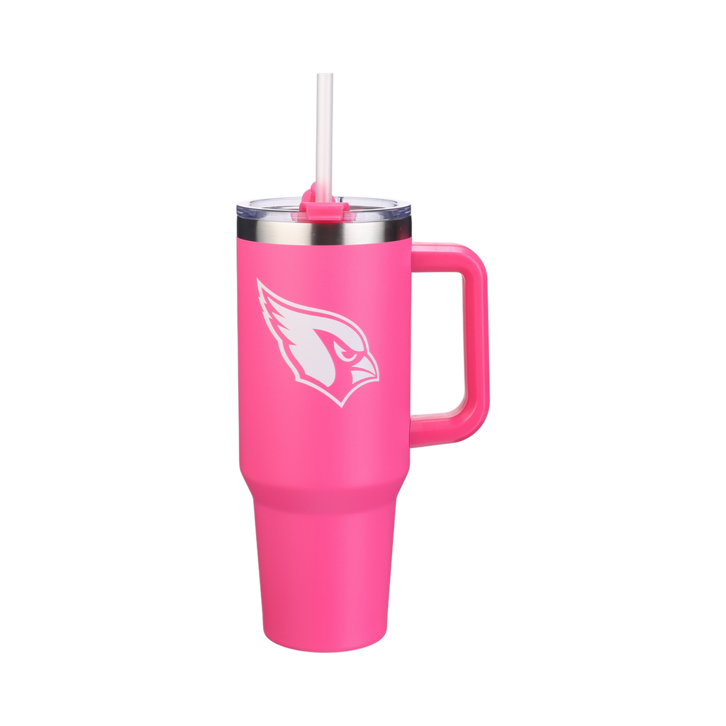 40oz Pink Game Day Tumbler I | Arizona Cardinals