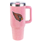 40oz Pink Bling Game Day Tumbler I | Arizona Cardinals