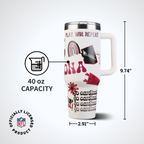 40oz Team Spirit Game Day Tumbler I | Arizona Cardinals