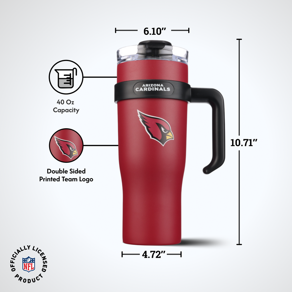 40oz Slim Tumbler I | Arizona Cardinals