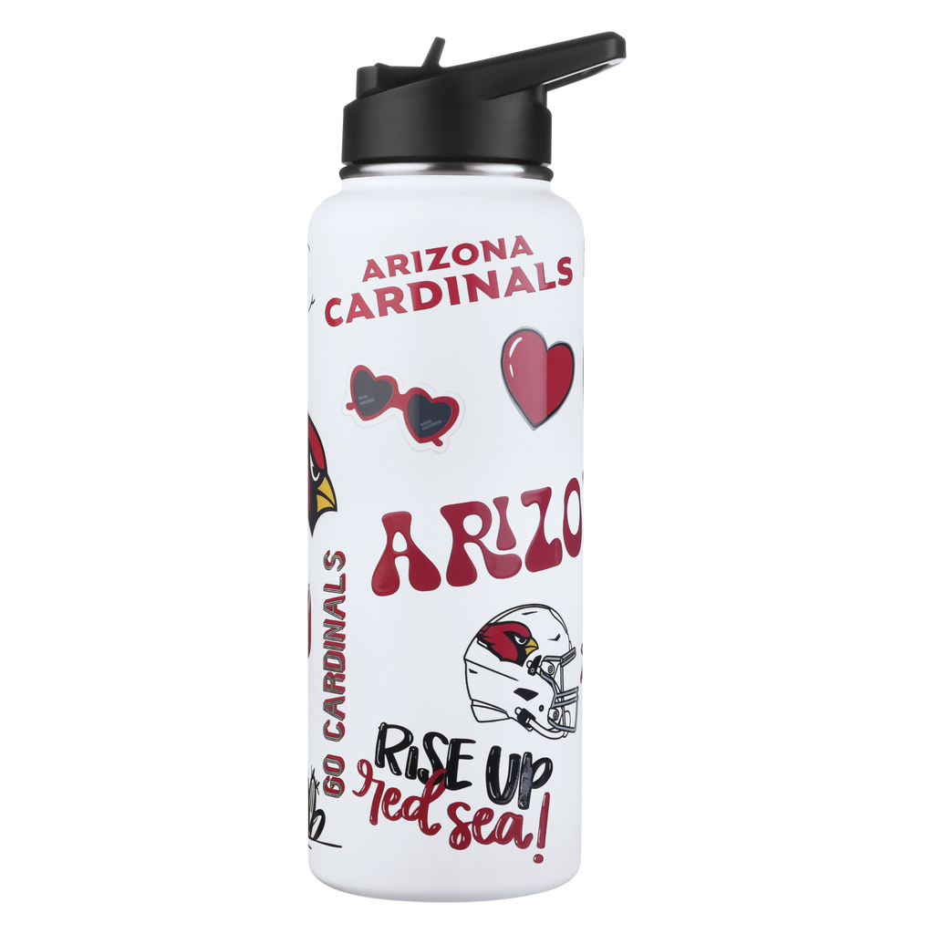 34oz Team Spirit Water Bottle I | Arizona Cardinals