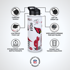 34oz Team Spirit Water Bottle I | Arizona Cardinals