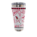 Sketchpad Design 30oz SS Tumbler | Arizona Cardinals