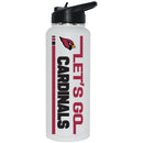 34oz Quencher Let's Go Team Dash Design | Arizona Cardinals