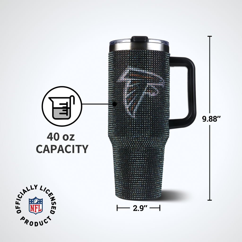 40oz TC Bling Game Day Tumbler I | Atlanta Falcons