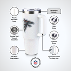 40oz Bling Collosal Tumbler | Atlanta Falcons