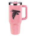 40oz Pink Bling Game Day Tumbler I | Atlanta Falcons
