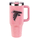 40oz Pink Bling Game Day Tumbler I | Atlanta Falcons