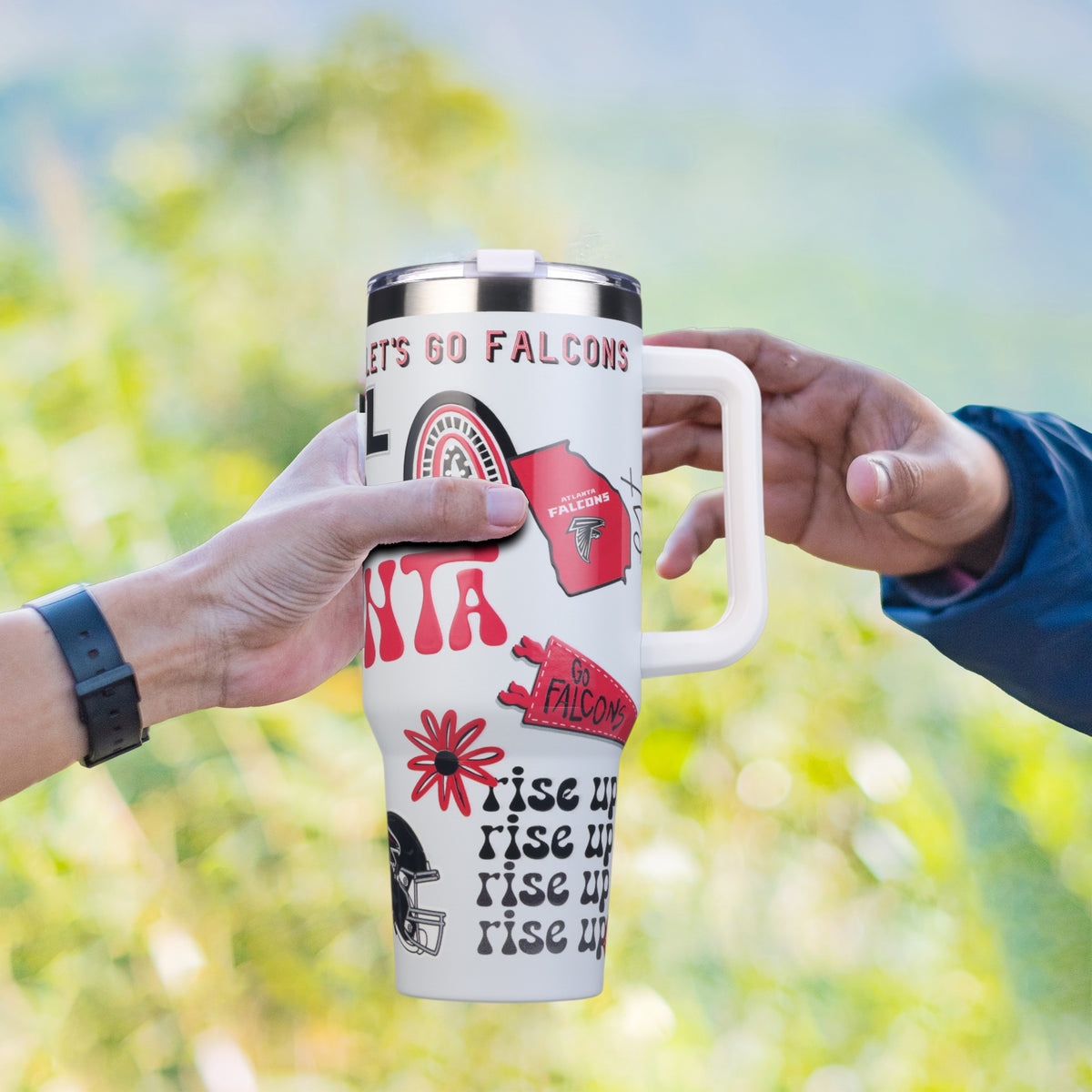 40oz Team Spirit Game Day Tumbler I | Atlanta Falcons