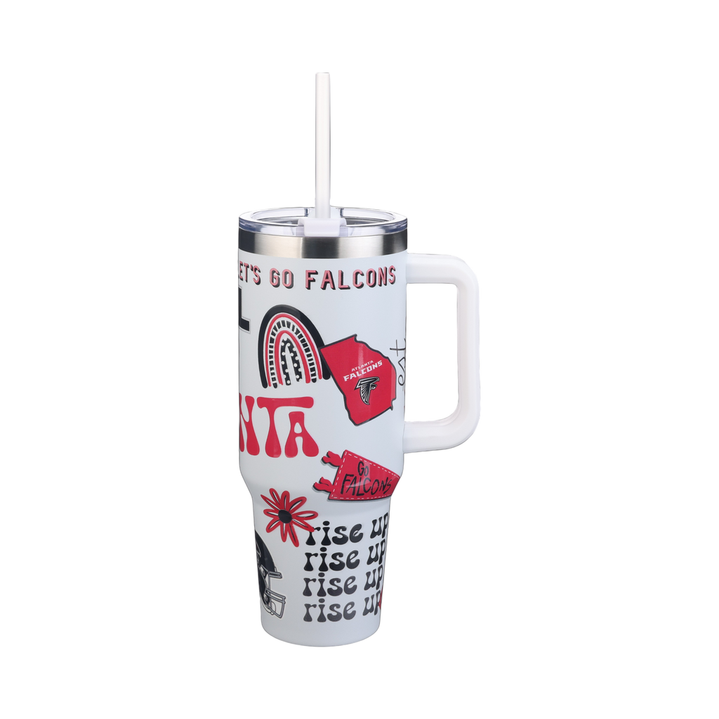 40oz Team Spirit Game Day Tumbler I | Atlanta Falcons