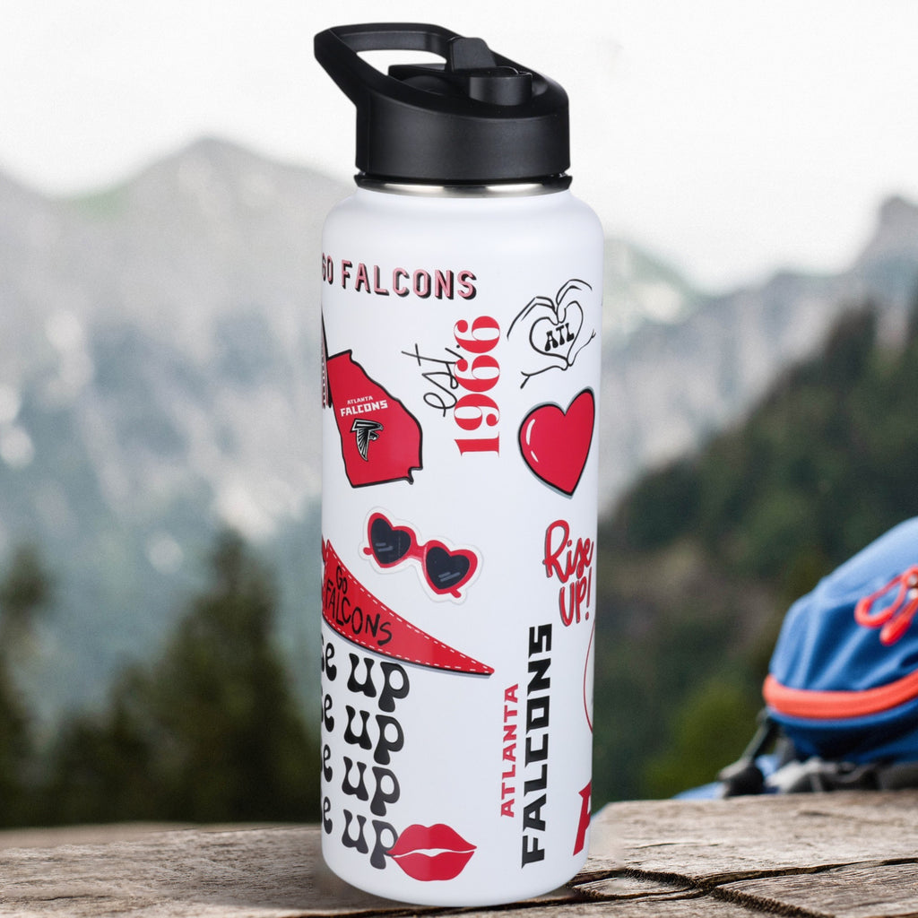 34oz Team Spirit Water Bottle I | Atlanta Falcons