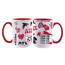 Loco Design 2 pack 15oz Mug | Atlanta Falcons