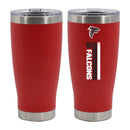 20oz Stainless Steel Tumbler Let's Go Team | Atlanta Falcons