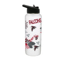 34oz Quencher Bottle, DP, Flowers Design | Atlanta Falcons