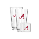 2 Pack Pint and Coasters set | University Of Alabama