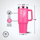 40oz Pink Game Day Tumbler I | Baltimore Ravens