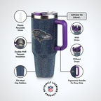 40oz TC Bling Game Day Tumbler I | Baltimore Ravens