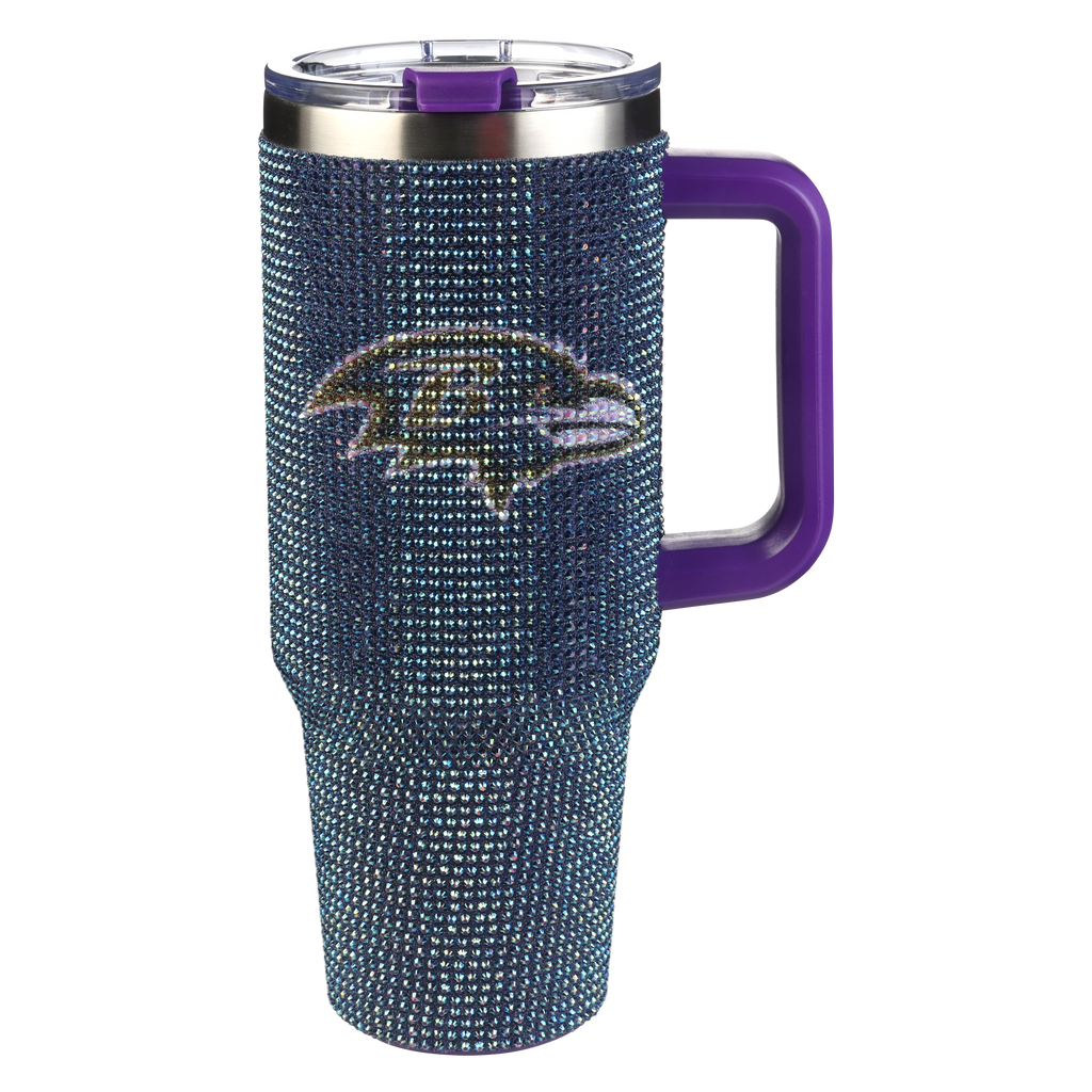 40oz TC Bling Game Day Tumbler I | Baltimore Ravens