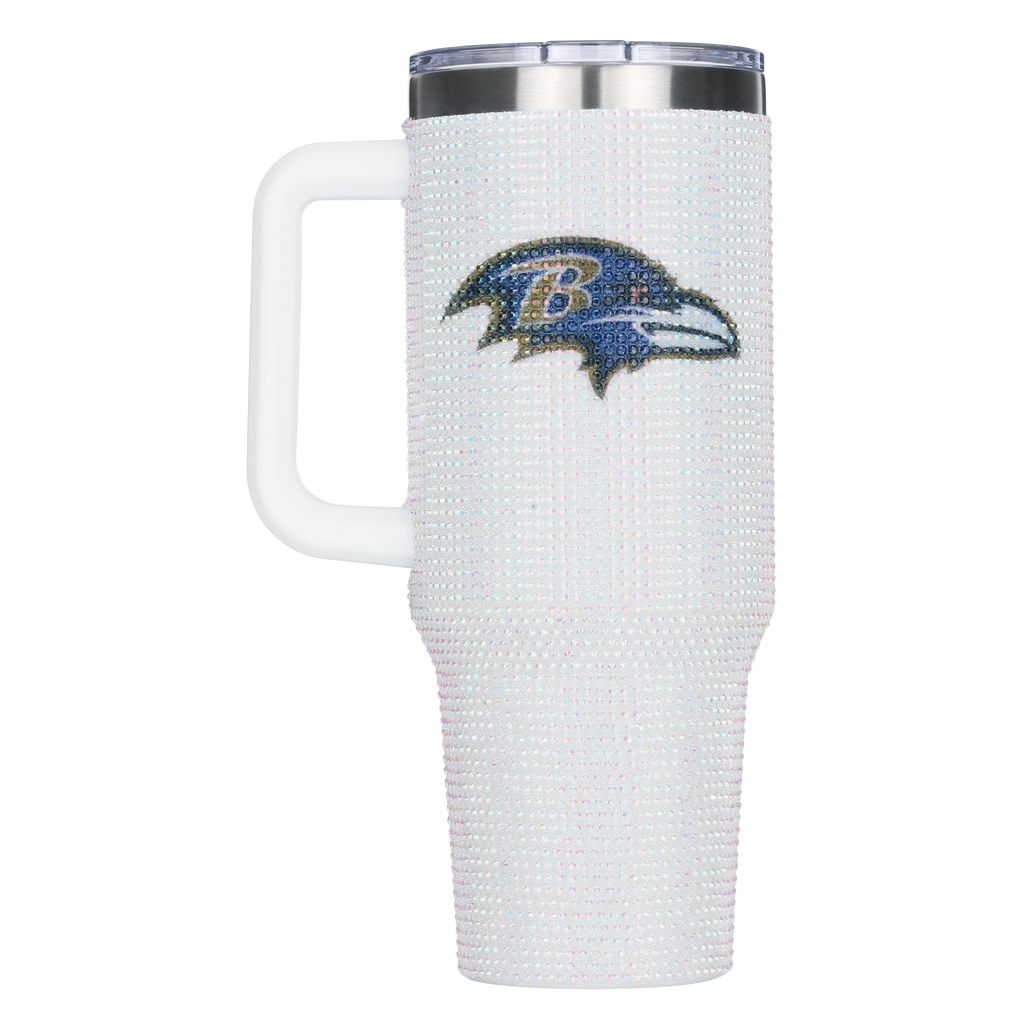 40oz Bling Collosal Tumbler | Baltimore Ravens