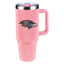 40oz Pink Bling Game Day Tumbler I | Baltimore Ravens