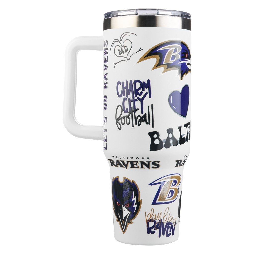 40oz Team Spirit Game Day Tumbler I | Baltimore Ravens