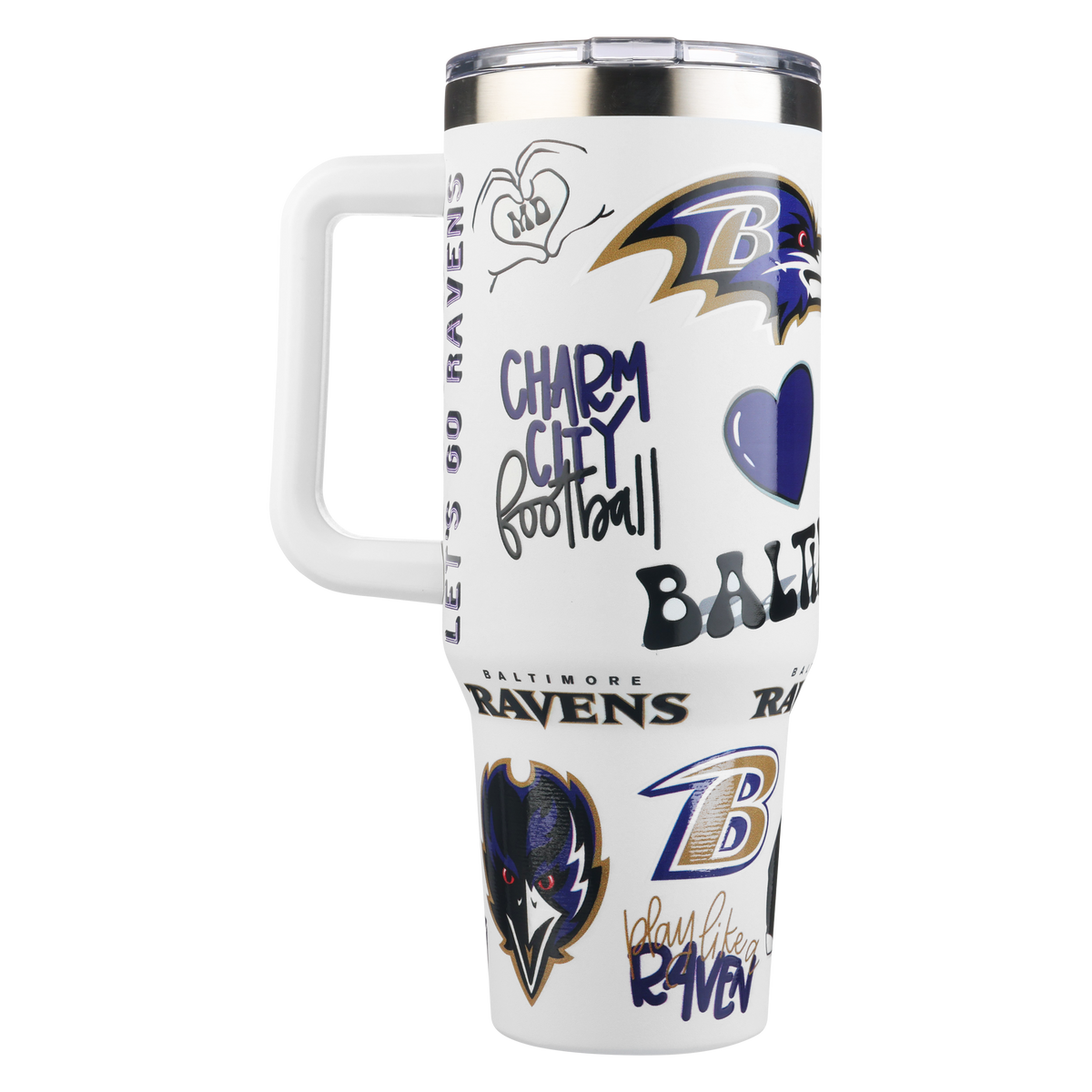 40oz Team Spirit Game Day Tumbler I | Baltimore Ravens