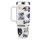 40oz Team Spirit Game Day Tumbler I | Baltimore Ravens