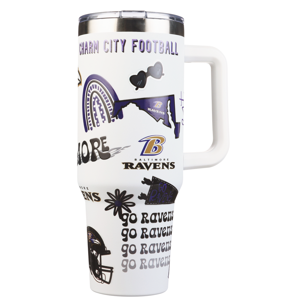 40oz Team Spirit Game Day Tumbler I | Baltimore Ravens