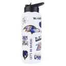 34oz Team Spirit Water Bottle I | Baltimore Ravens