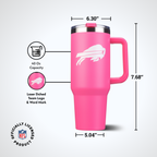 40oz Pink Game Day Tumbler I | Buffalo Bills