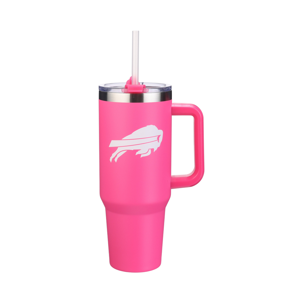 40oz Pink Game Day Tumbler I | Buffalo Bills