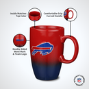 22oz Ombre Sculpt Tall Mug I | Buffalo Bills