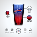 2-Pack Ombre Pint Glasses | Buffalo Bills
